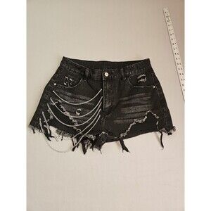 Women's Shein Large Black Shorts W30